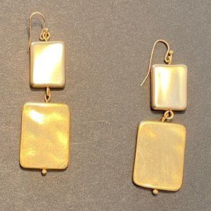 Chico's Gold tone earrings.